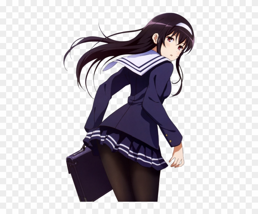 Kasumigaoka Utaha - プレシャスメモリーズ / 冴えない彼女の育てかた / 霞ヶ丘 詩羽 / シングルカード - Free  Transparent PNG Clipart Images Download