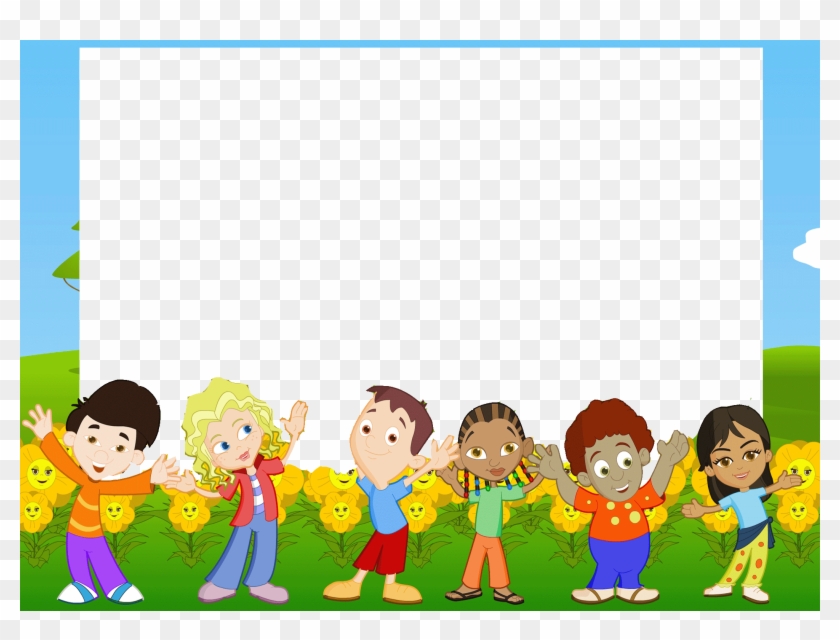Kids Background Clipart 2 - Background For Powerpoint Kids - Free  Transparent PNG Clipart Images Download