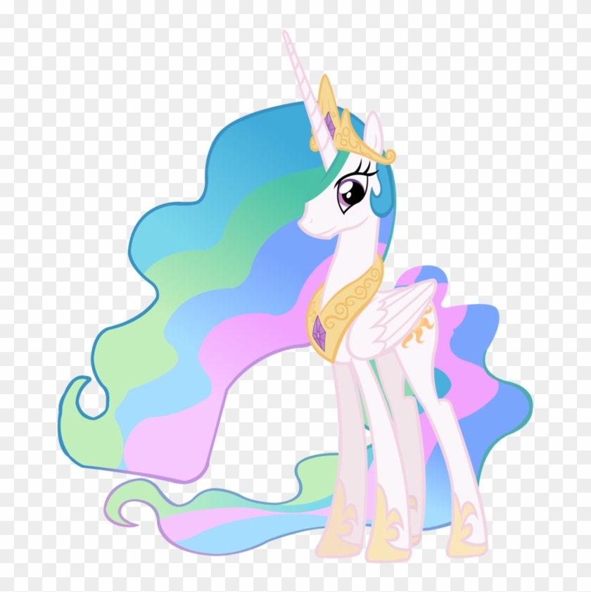 Celestia Vector By Ashidaru - My Little Pony Celestia #1291332