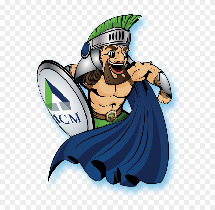 Trojan Clipart College - Allegany College Mascot #1292022