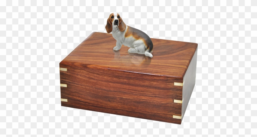 Wholesale Basset Hound Dog Figurine Urn - German Shepherd Paw Print #1292567