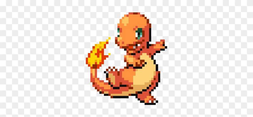 Charmander - Fire - - Black And White Charmander #1292864