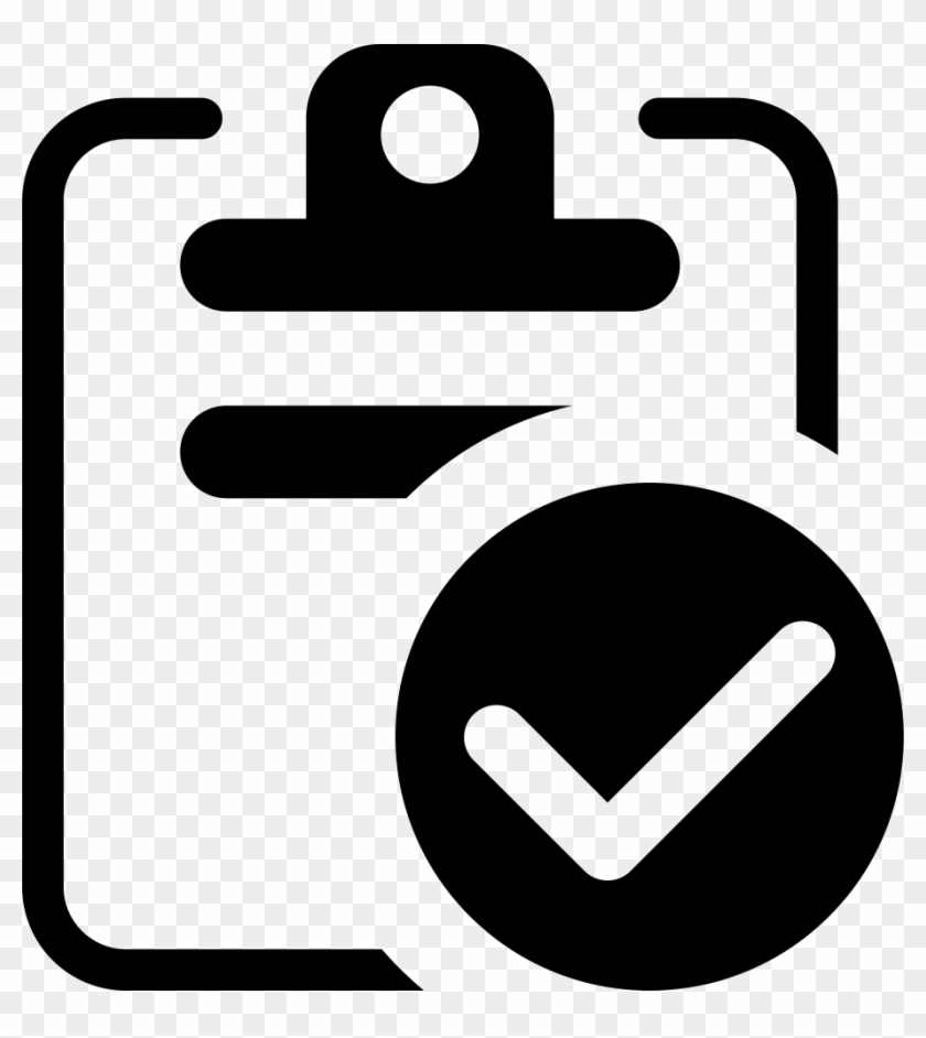 Maintenance List Has Been Audited Svg Png Icon Free - Icon #1293381