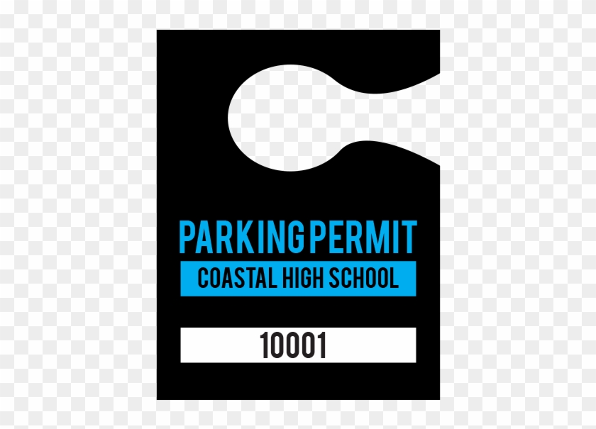 Hanging Parking Permit Clipart - Parking #1295452