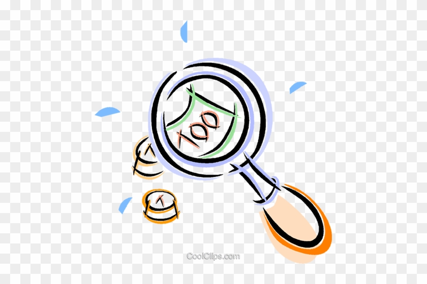 Money Clipart Magnifying Glass - Clip Art #1296736