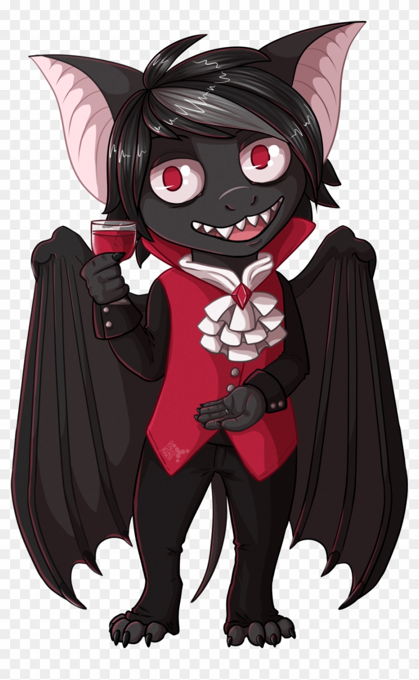 Chibi Bat Vampire By Kraficat On Deviantart - Chibi Vampire Bat #1297194