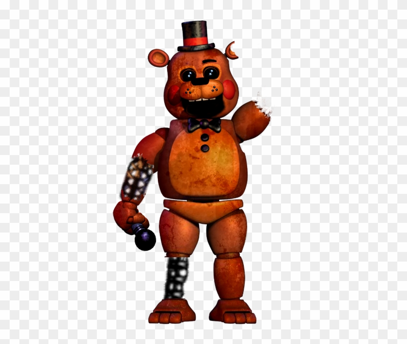 Withered Toy Freddy By Jadebladegamer22 Fnaf 2 Toy Freddy Png Free Transparent Png Clipart Images Download