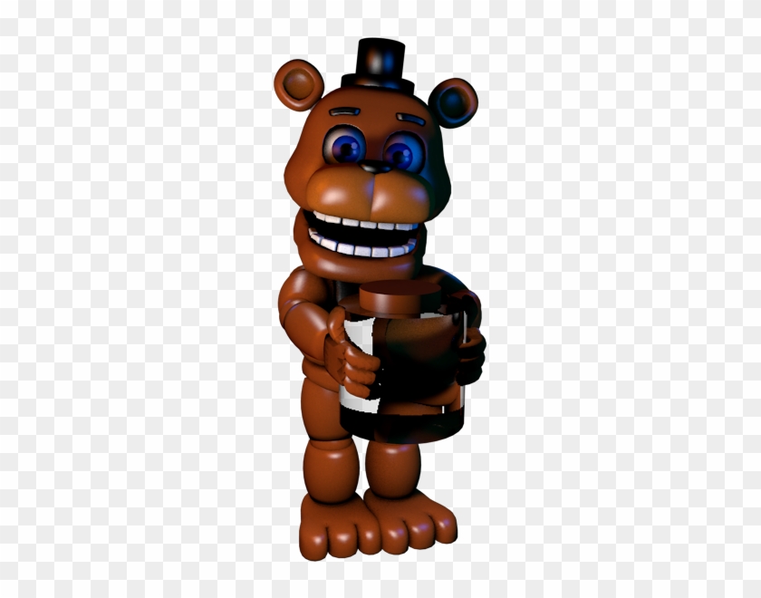 [c4d]kawaii Freddy By Foxy Gamer 90ex - Cartoon #1299923