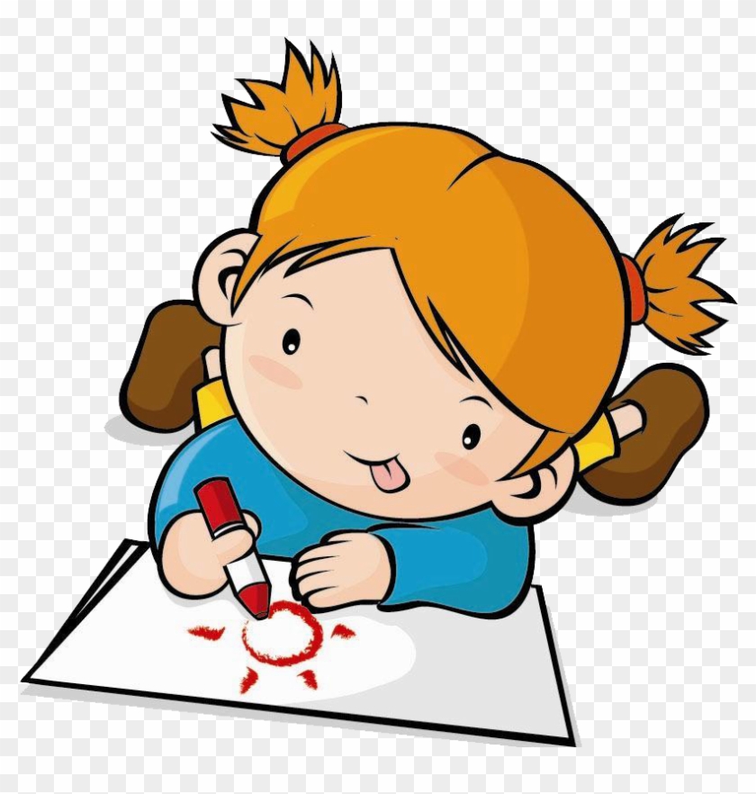 Childrens Drawing Clip Art Kid Draw Clipart Free Transparent PNG