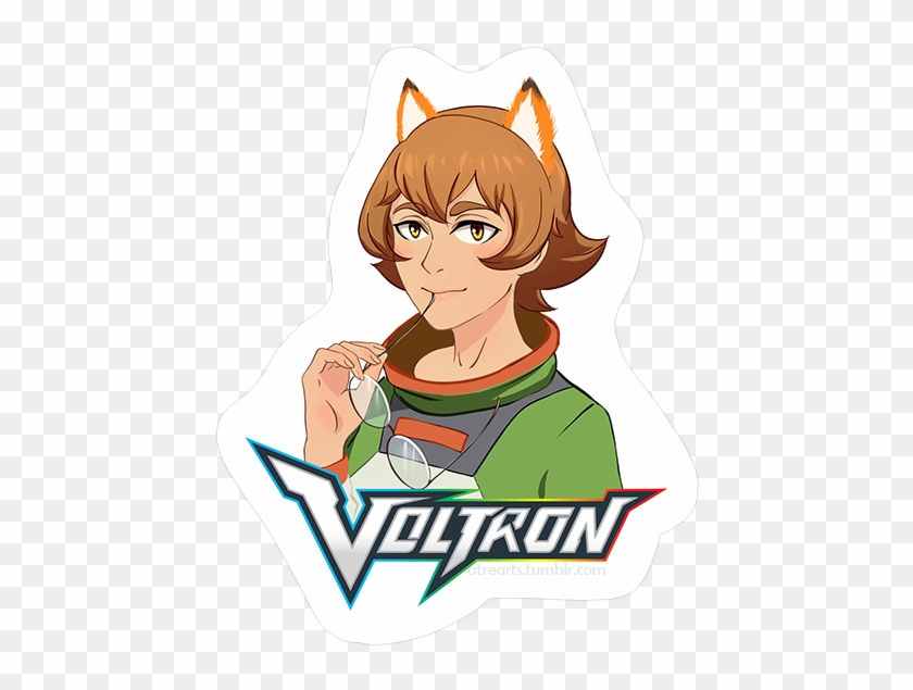 Voltron Legendary Defender Voltron Pidge Gunderson - Playmates Paladin Series Blue Lion With Pilot Voltron #1300637