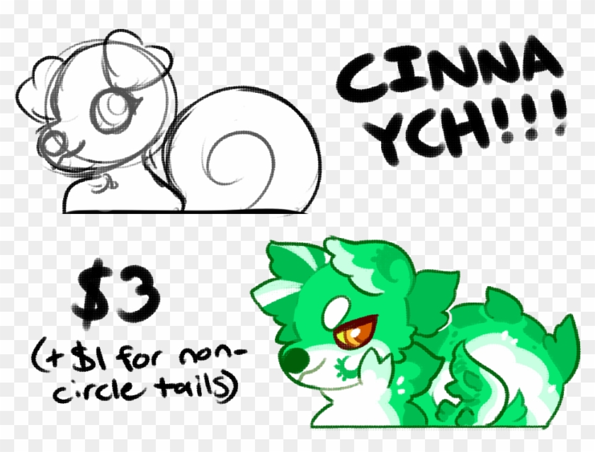 $3 Cinna Ych - Cartoon #1301158