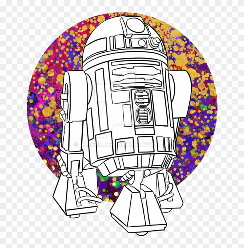 Psychedelic R2-d2 By Jayebz - Drawing #1301603