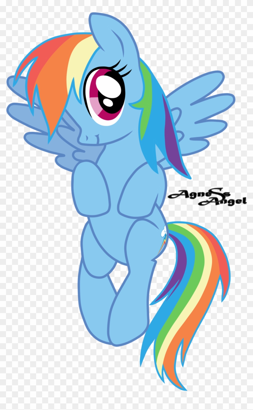 Cute Rainbow Dash By Agnessangel Cute Rainbow Dash - Derpy Hooves #1303121