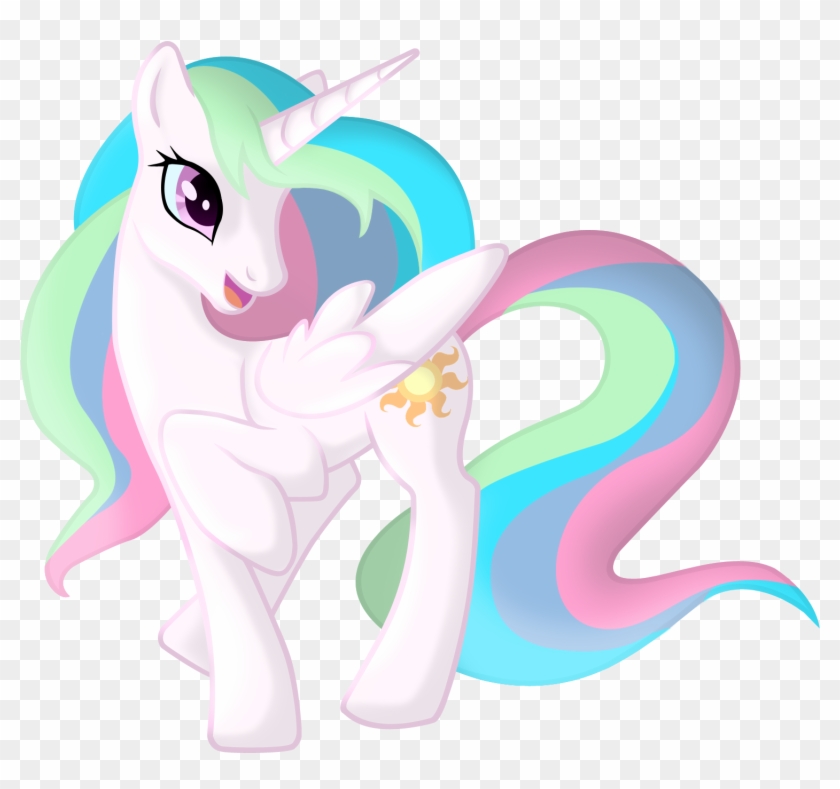 Princess Celestia Twilight Sparkle Rainbow Dash Princess - My Little Pony:  Friendship Is Magic - Free Transparent PNG Clipart Images Download