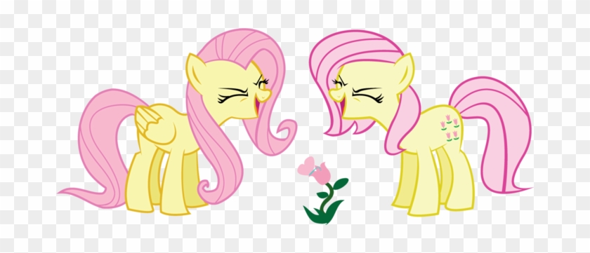 Fluttershy Pony Pink Cartoon Mammal Vertebrate Horse - Cartoon #1303547