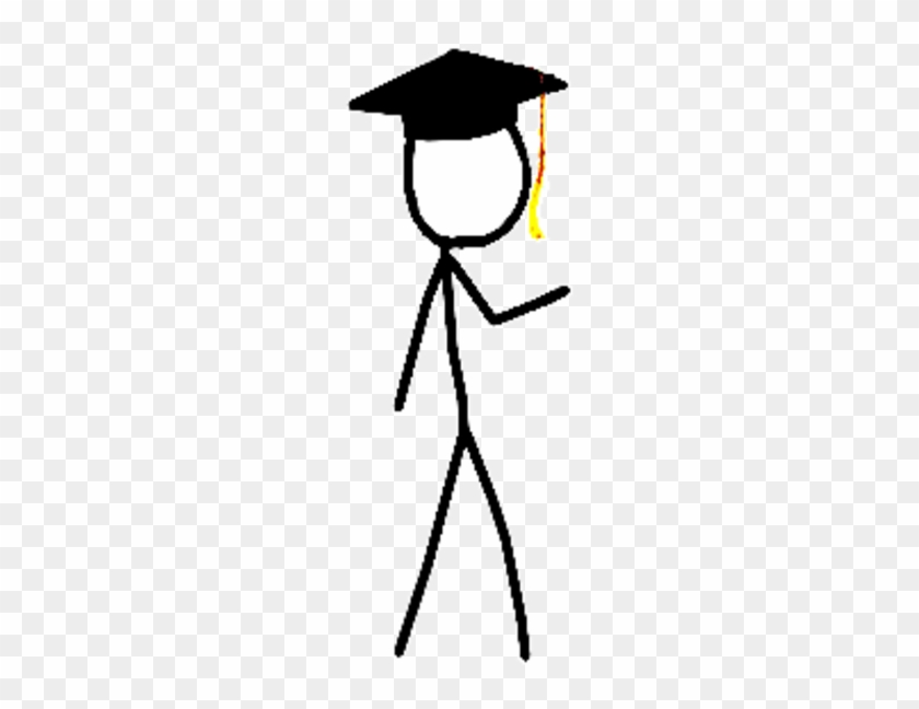 Graduation Stick Figure #1303832