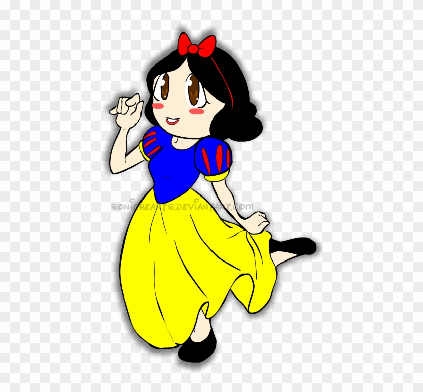 Snow White Chibi By Sonichearts On Deviantart - Snow White Chibi By Sonichearts On Deviantart #1305311