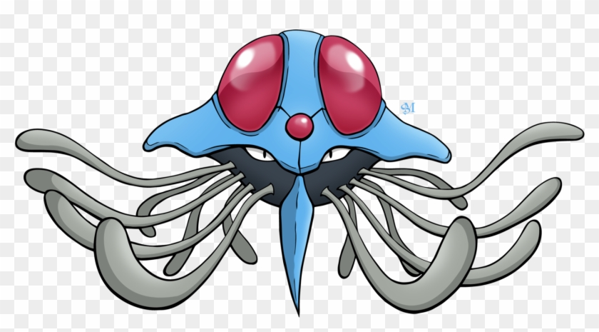 Jellyfish Cartoon Images - Tentacruel Png #1305420