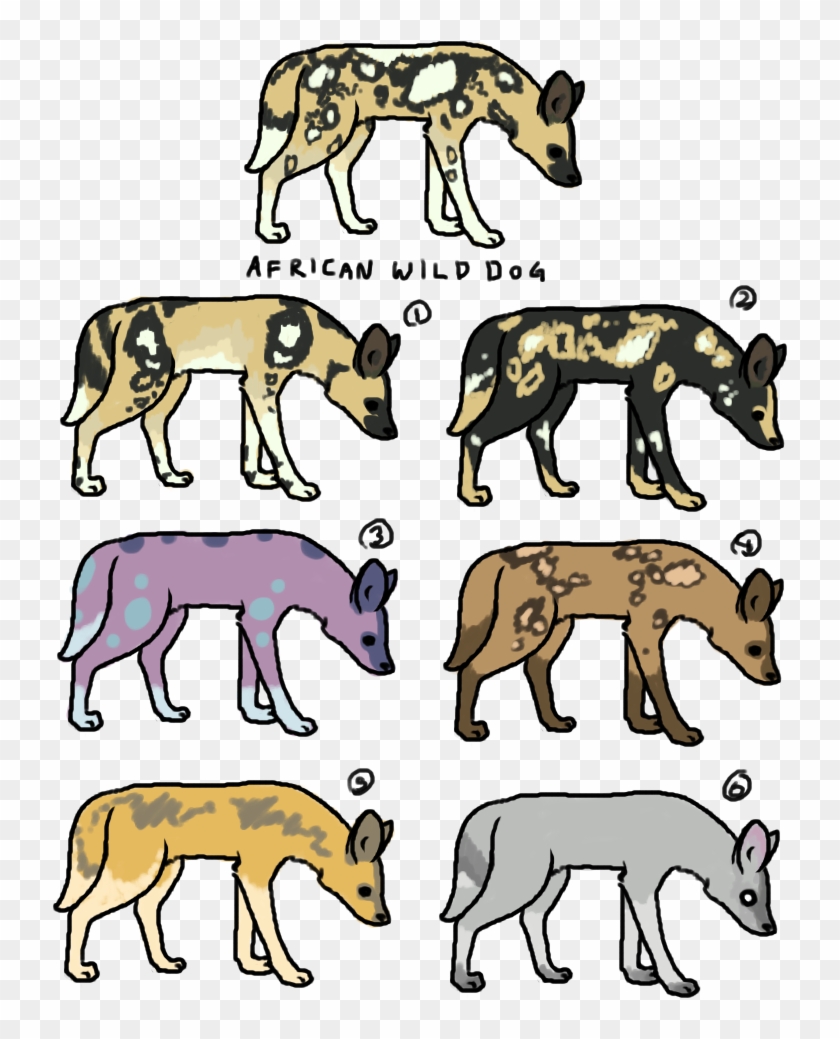 One Point African Wild Dog Adoptables By Lnconvenient - One Point African Wild Dog Adoptables By Lnconvenient #1305860