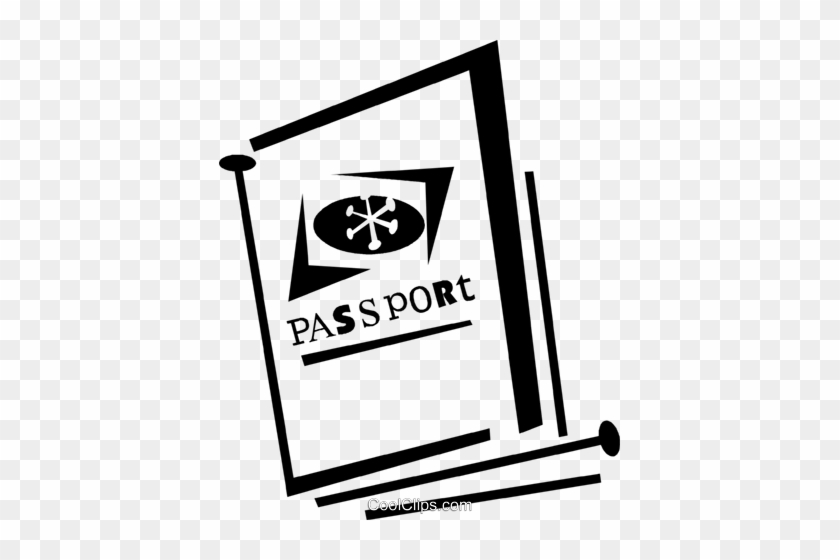 Passport Royalty Free Vector Clip Art Illustration - Passport Royalty Free Vector Clip Art Illustration #1306817