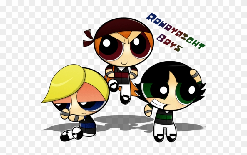 Rowdyright Boys And Powerpuff Girls #1308709