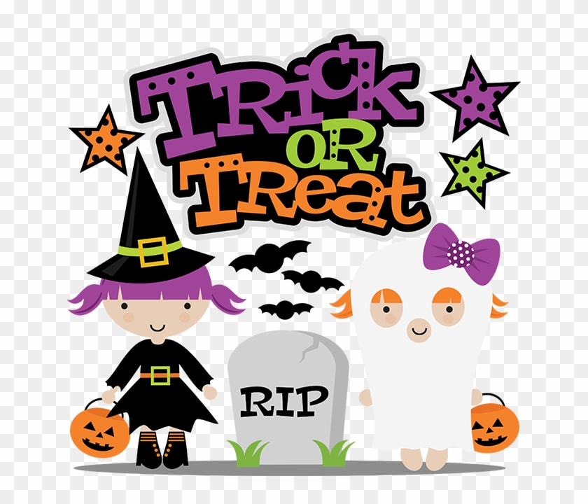 Trick Or Treat Svg Cut File For Scrapbooking Witch - Trick Or Treat Free #1309372