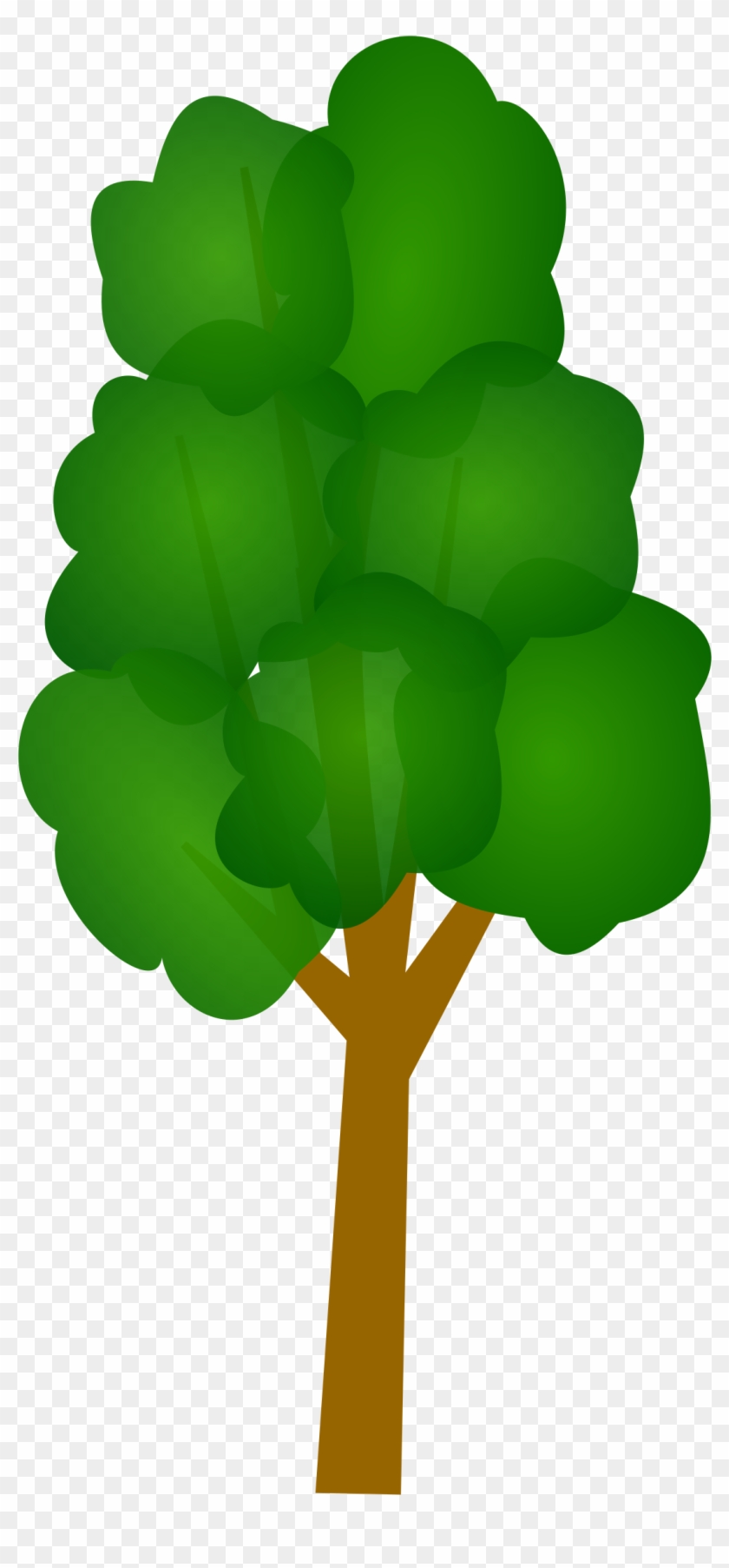 Free Clipart Images Of A Tree - Long Tree Vector Png #30169