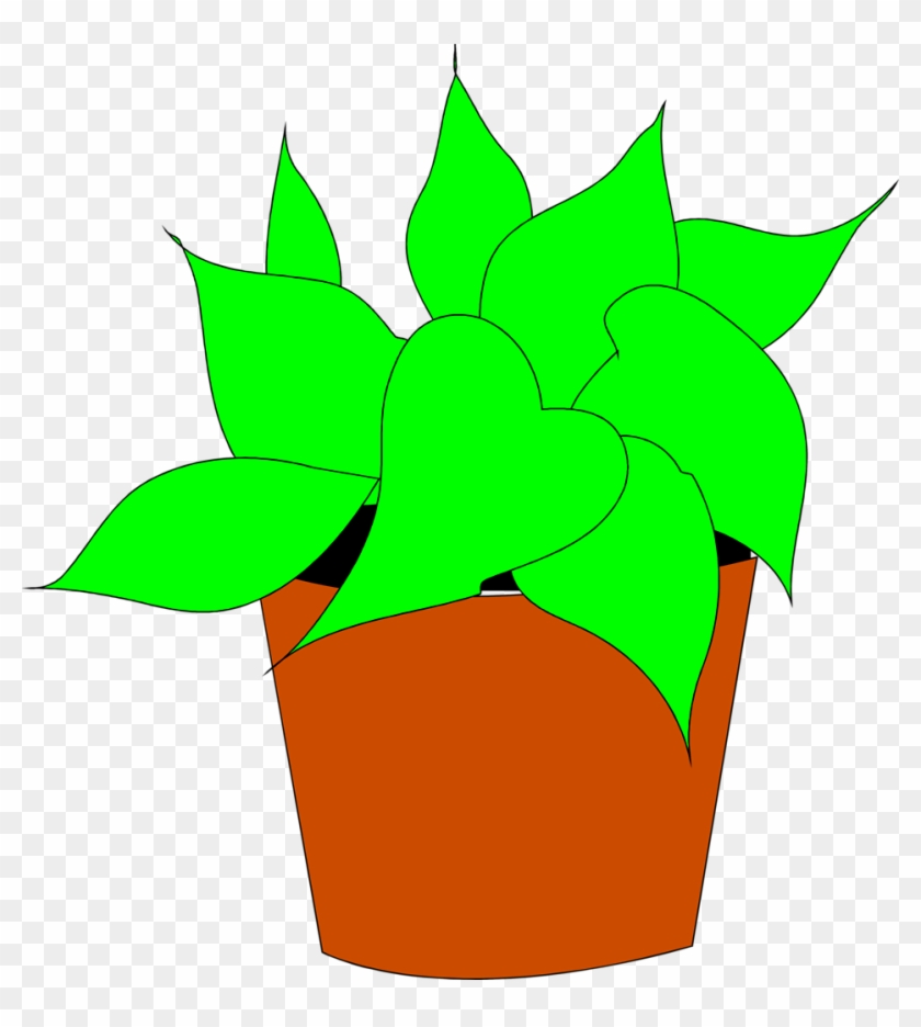 Potted Plant Clipart Kid - Free Clipart Potted Plant #33642