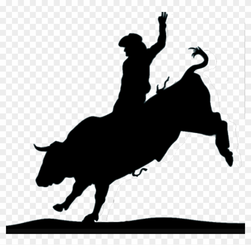 bull-rider-your-way-custom-decals-and-tees-bull-rider-silhouette