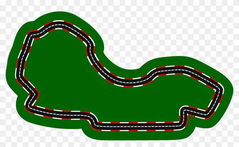 oval race track clipart