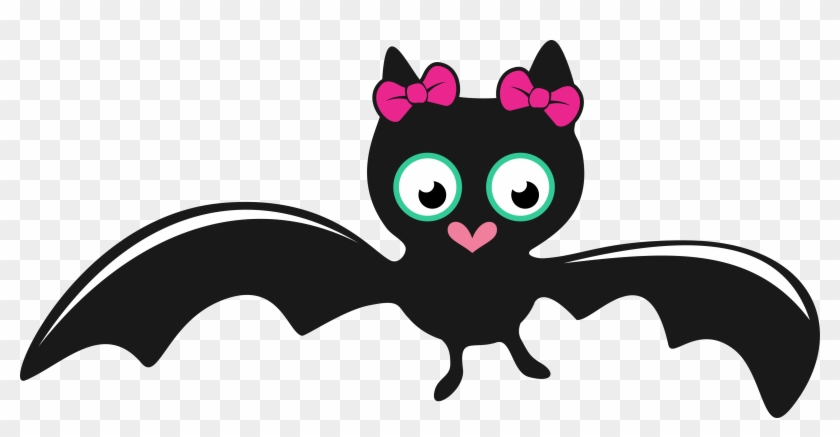 Download Bat Girl Cute Halloween Svg Cuttable Design - Cute ...