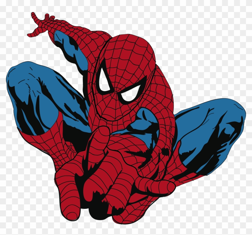 Spiderman Vector - Vector Spider Man - Free Transparent PNG Clipart Images  Download