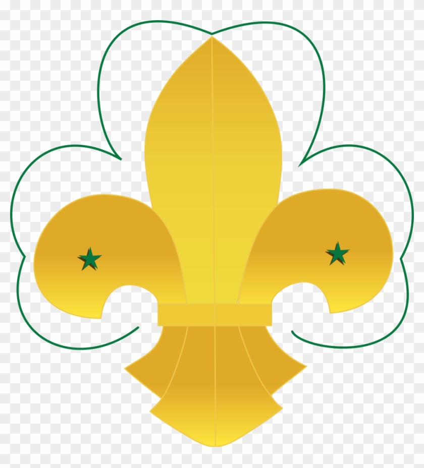 Wikiproject Scouting Fleur De Lis Trefoil - Scout Fleur De Lis #1309677