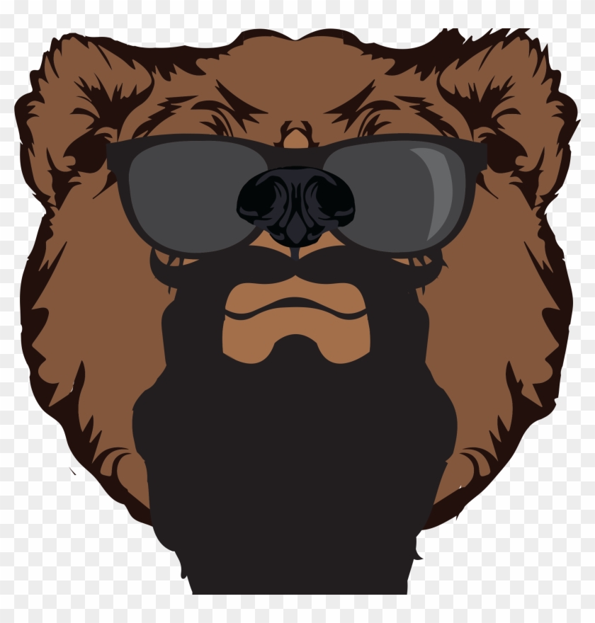 Grizzly Beard Co - Grizzly Bear Face Cartoon #1310119