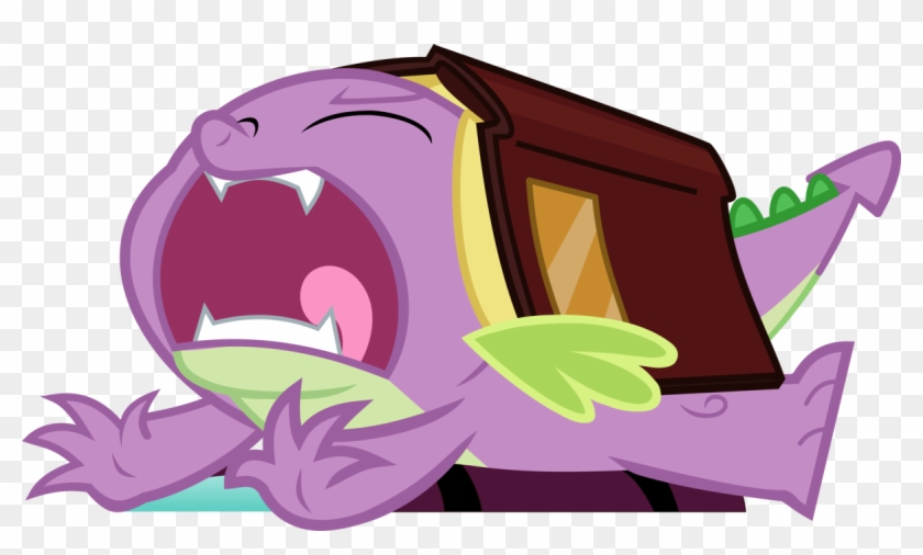 Awoken From Sleep By Animerge - Twilight And Spike Sleeping #1310650