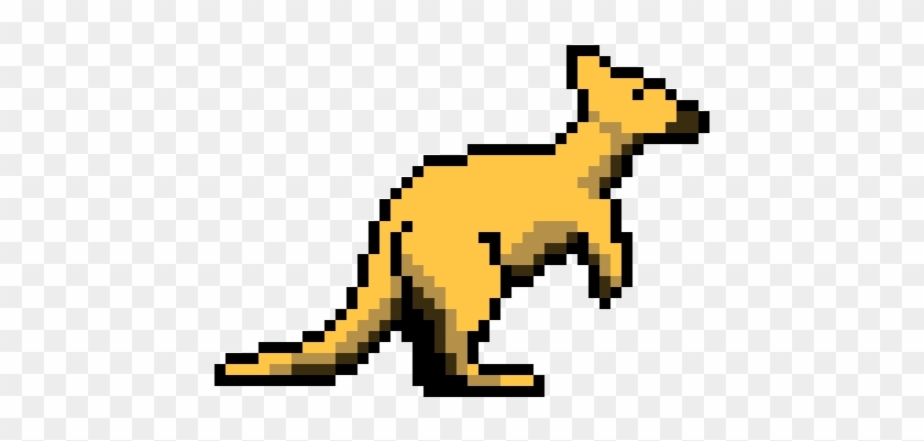 Kangaroo - Pixel Art Kangaroo #1311342