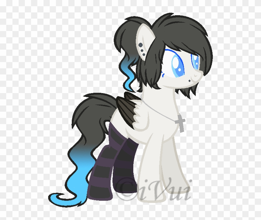 Goth Pegasus Pony Auction ) By Ivuiadopts - Pony #1312497