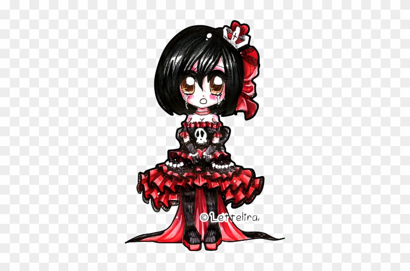 Gothic Chibi Queen - Gothic Chibi #1312518