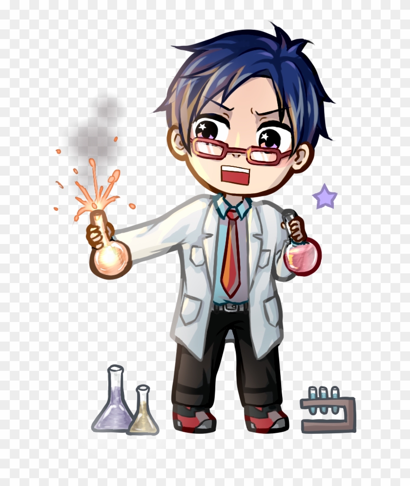 Emmy Mad By - Mad Scientist Anime Scientist Girl, HD Png Download, png  download, transparent png image | PNG.ToolXoX.com
