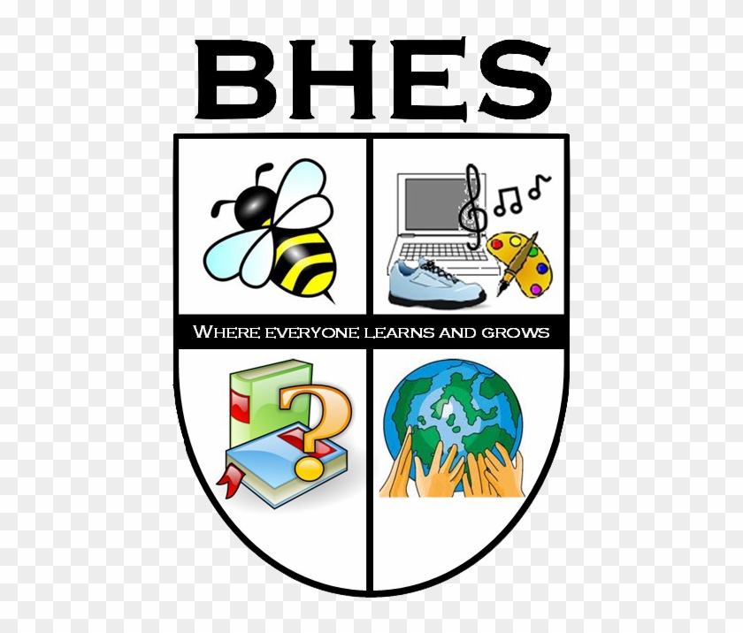 Logo Beecher Hills Elementary School - Personal Design Labels Bumblebee #1313429