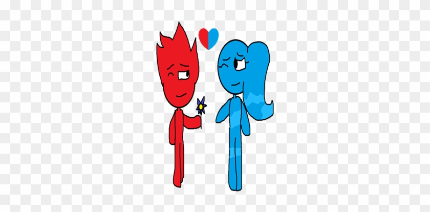 Fireboy And Watergirl - Fire Boy Water Girl - Free Transparent PNG