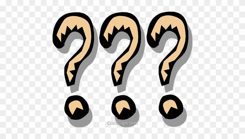 Question Marks Royalty Free Vector Clip Art Illustration - Пнг Вопросительные Знаки #1313763