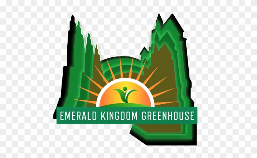 Emerald Kingdom Greenhouse Logo - Logo #1313985