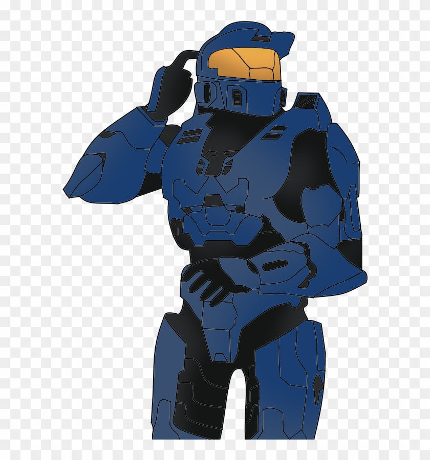 red vs blue caboose face