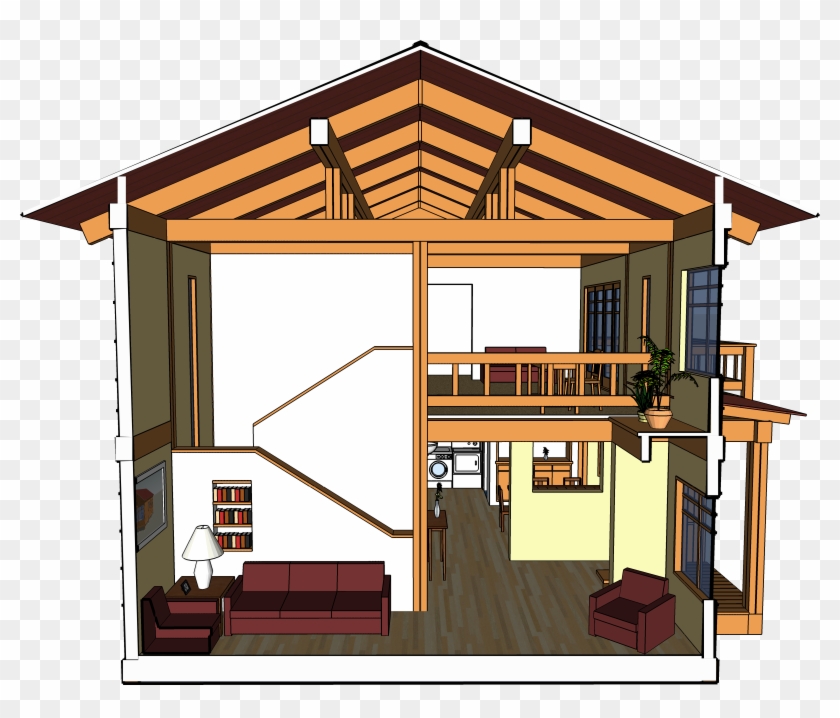 Prefabricated Timber Frame Housing - Framing #1315611