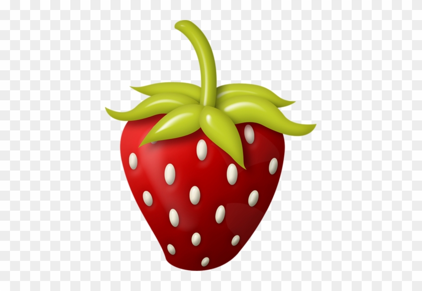 Fruit Clipart Strawberry - Individual Fruits And Vegetables Clipart #1315701