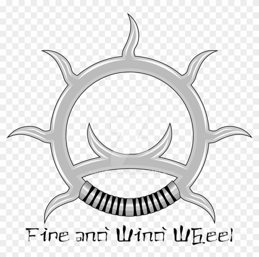 Fire And Wind Wheel By Knottyprof - Emblem #1315992