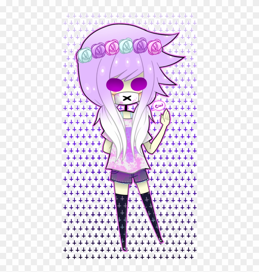 Pastel Goth Child By Quietfirefly - Illustration #1316563