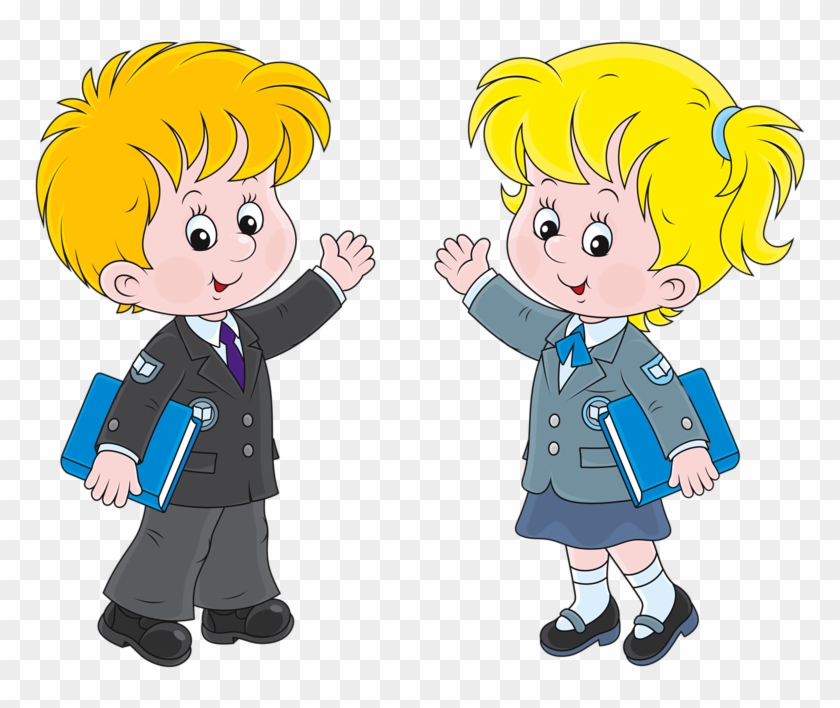 Коллекция Деток Банных - Cute Schoolgirl Clipart #1317695