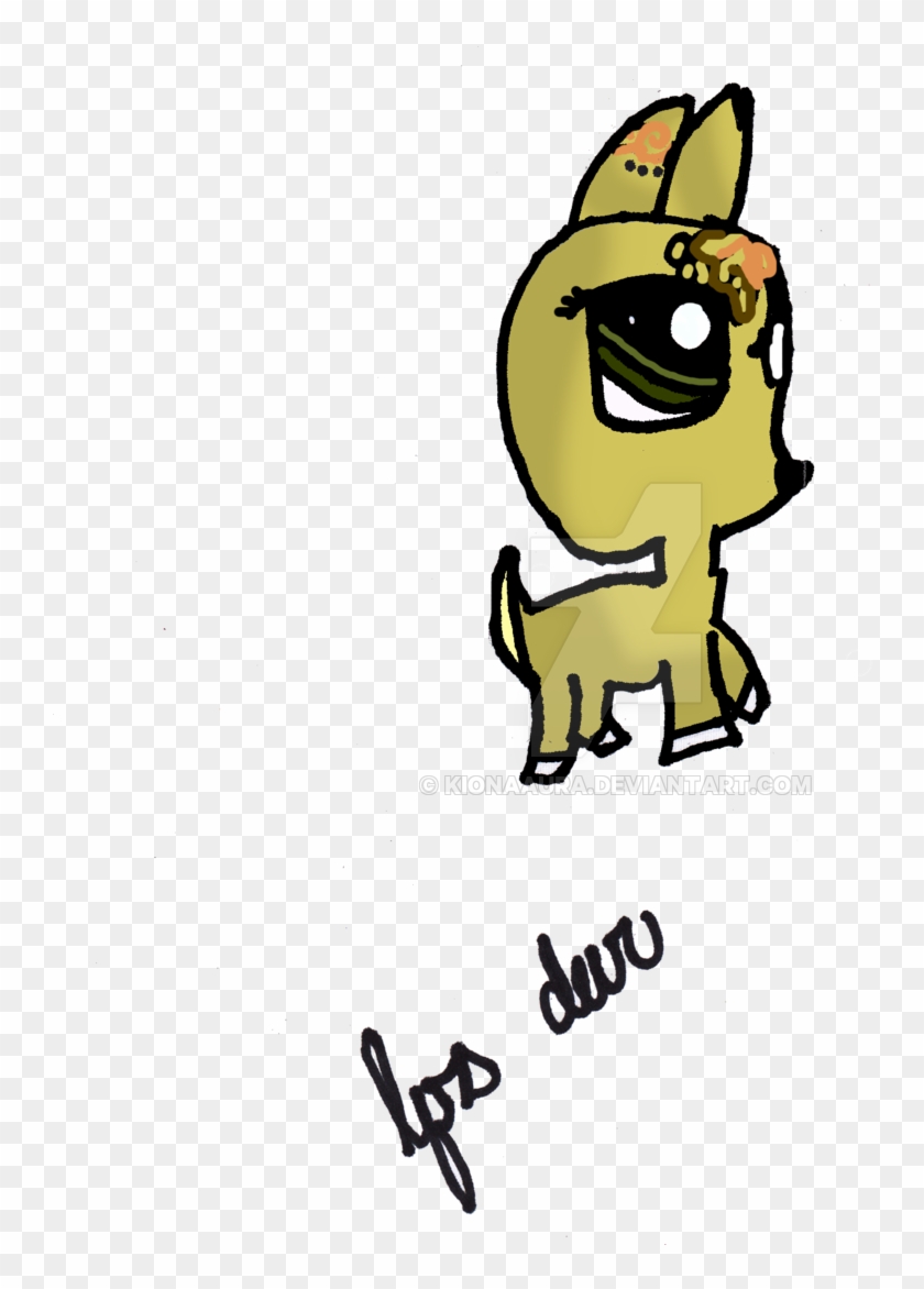 Lps Deer By Kionaaura Lps Deer By Kionaaura - Cartoon #1317986